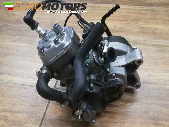 BLOCCO MOTORE COMPLETO 65cc TIPO KTM A LIQUIDO RAFFREDDAMENTO ACQUA