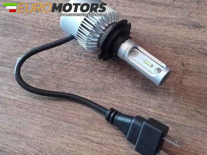 CP LAMPADE H7 LED 6000K 12V 24V 36W 8000lm AUTO CAMION TRATTORE