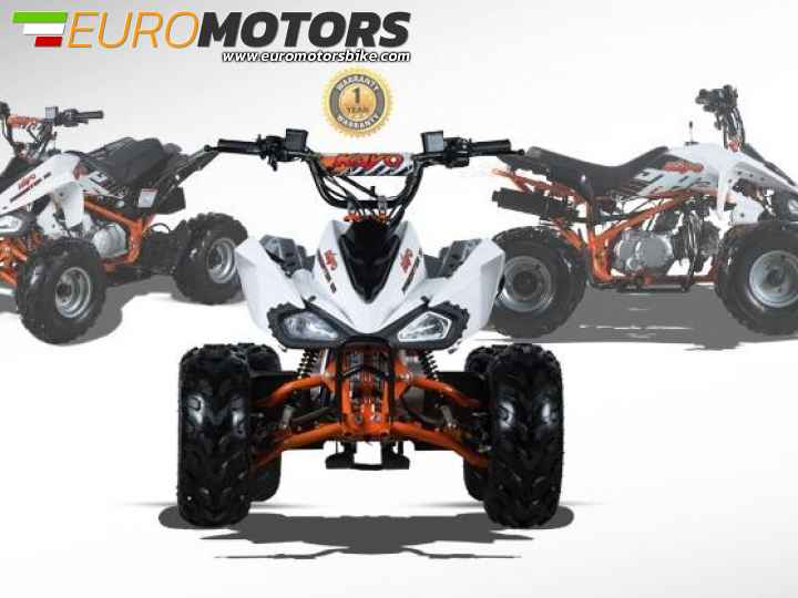 MINIQUAD KAYO PREDATOR 125 - 4 tempi miniatv mini quad ruta da 8